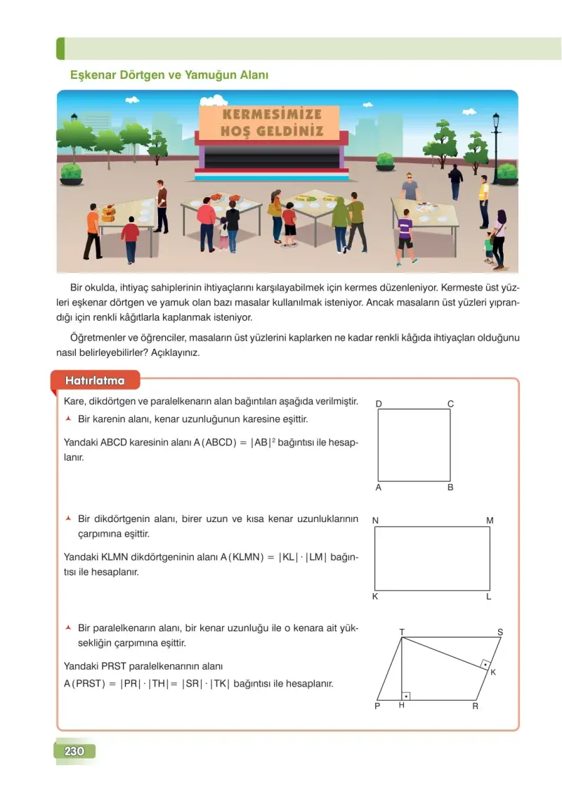 7. Sınıf Matematik Ders Kitabı Cevapları Edat Yayınları Sayfa 230