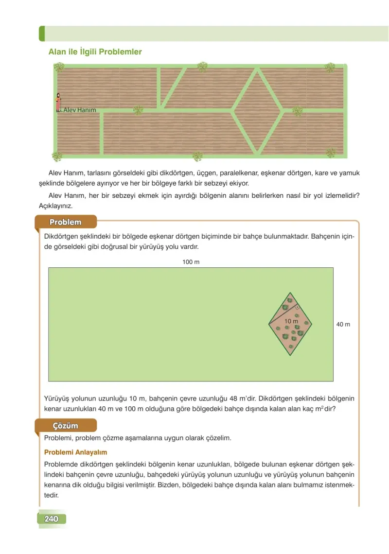 7. Sınıf Matematik Ders Kitabı Cevapları Edat Yayınları Sayfa 240