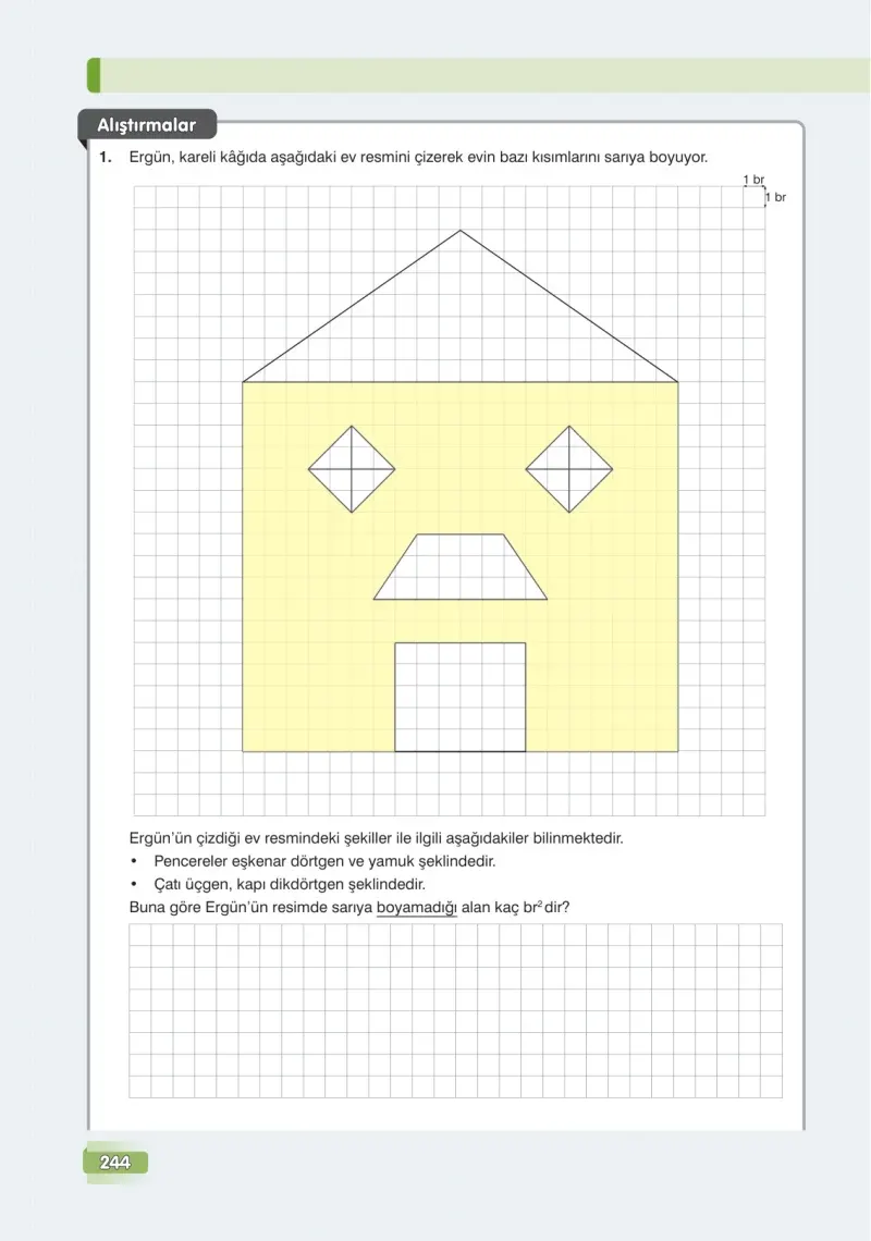 7. Sınıf Matematik Ders Kitabı Cevapları Edat Yayınları Sayfa 244