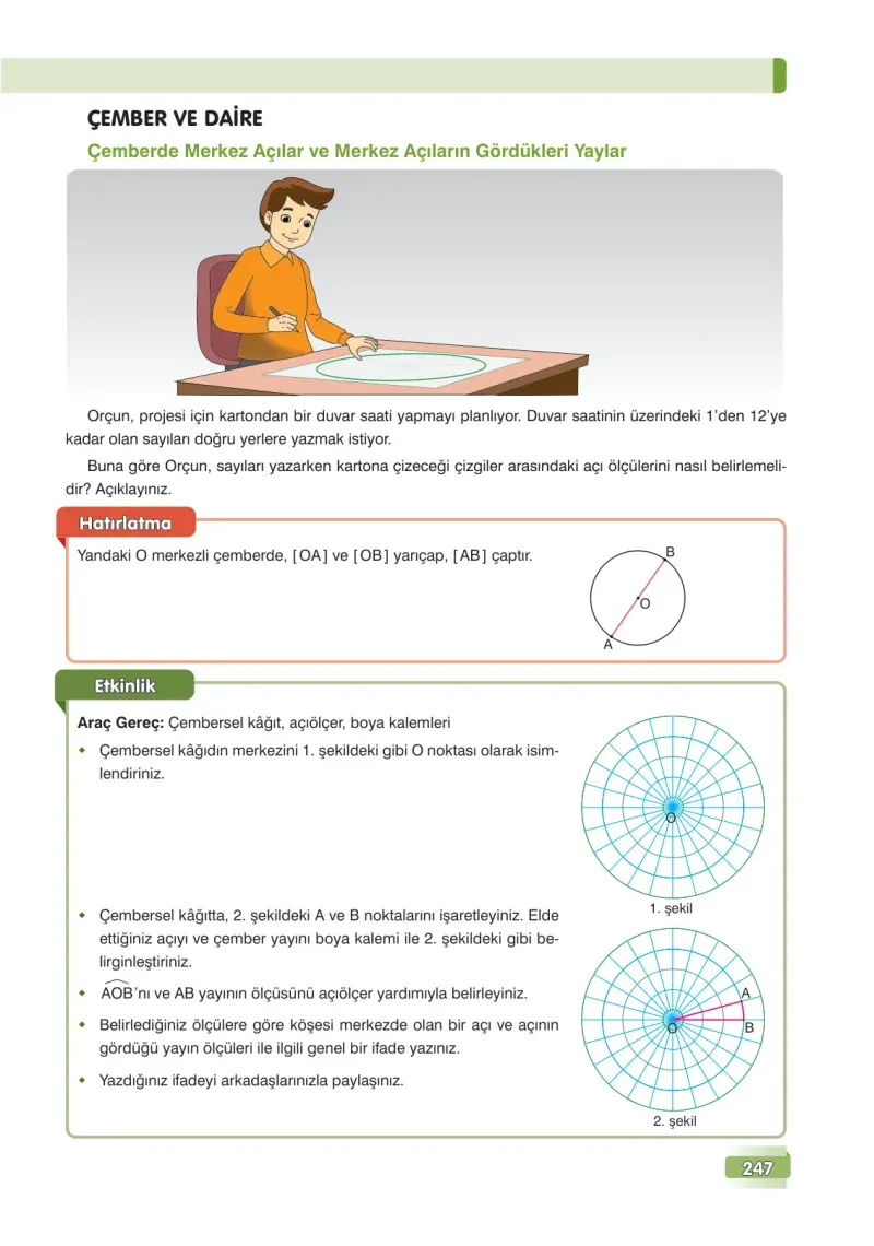 7. Sınıf Matematik Ders Kitabı Cevapları Edat Yayınları Sayfa 247
