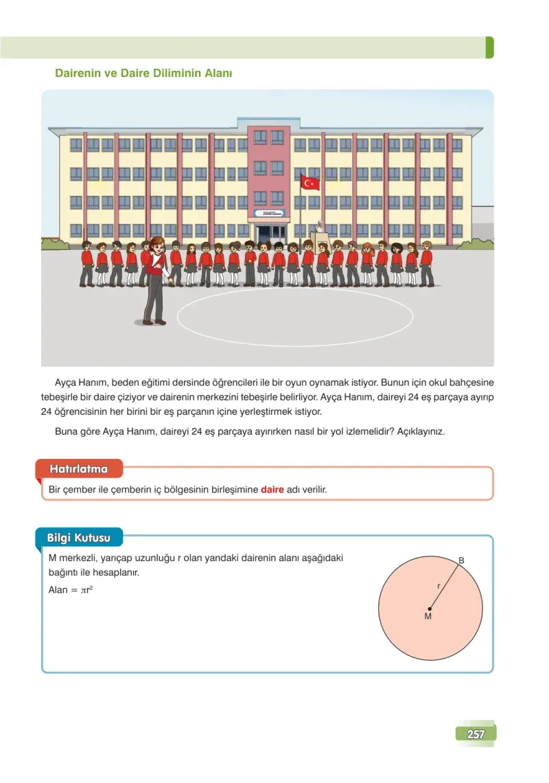 7. Sınıf Matematik Ders Kitabı Cevapları Edat Yayınları Sayfa 257