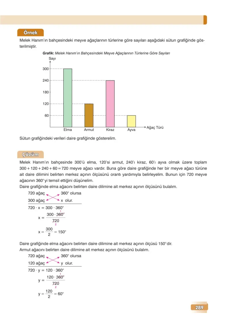 7. Sınıf Matematik Ders Kitabı Cevapları Edat Yayınları Sayfa 289