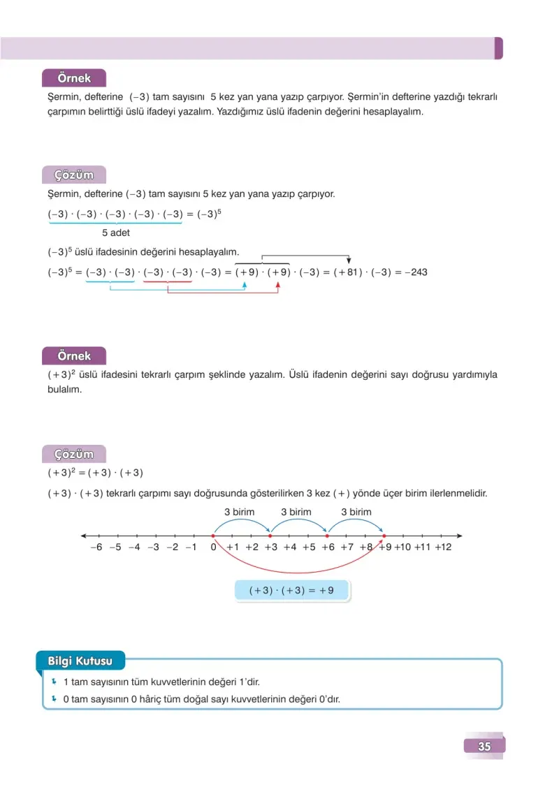7. Sınıf Matematik Ders Kitabı Cevapları Edat Yayınları Sayfa 35