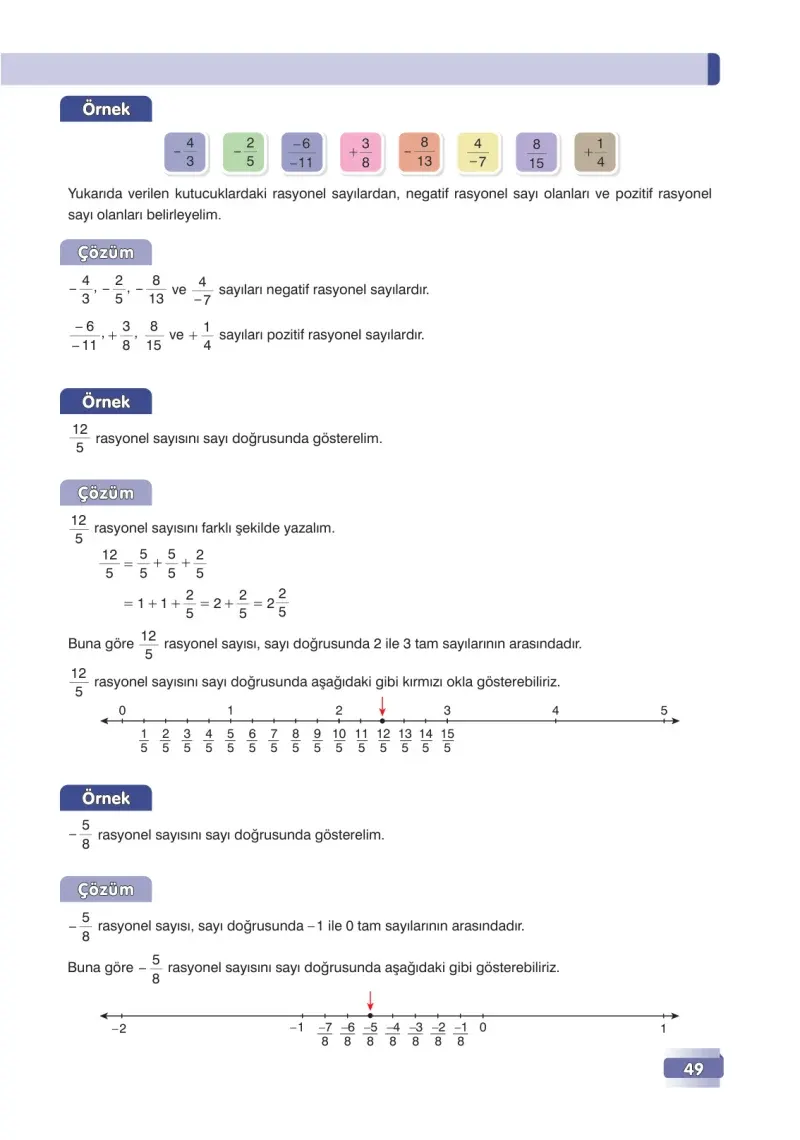 7. Sınıf Matematik Ders Kitabı Cevapları Edat Yayınları Sayfa 49