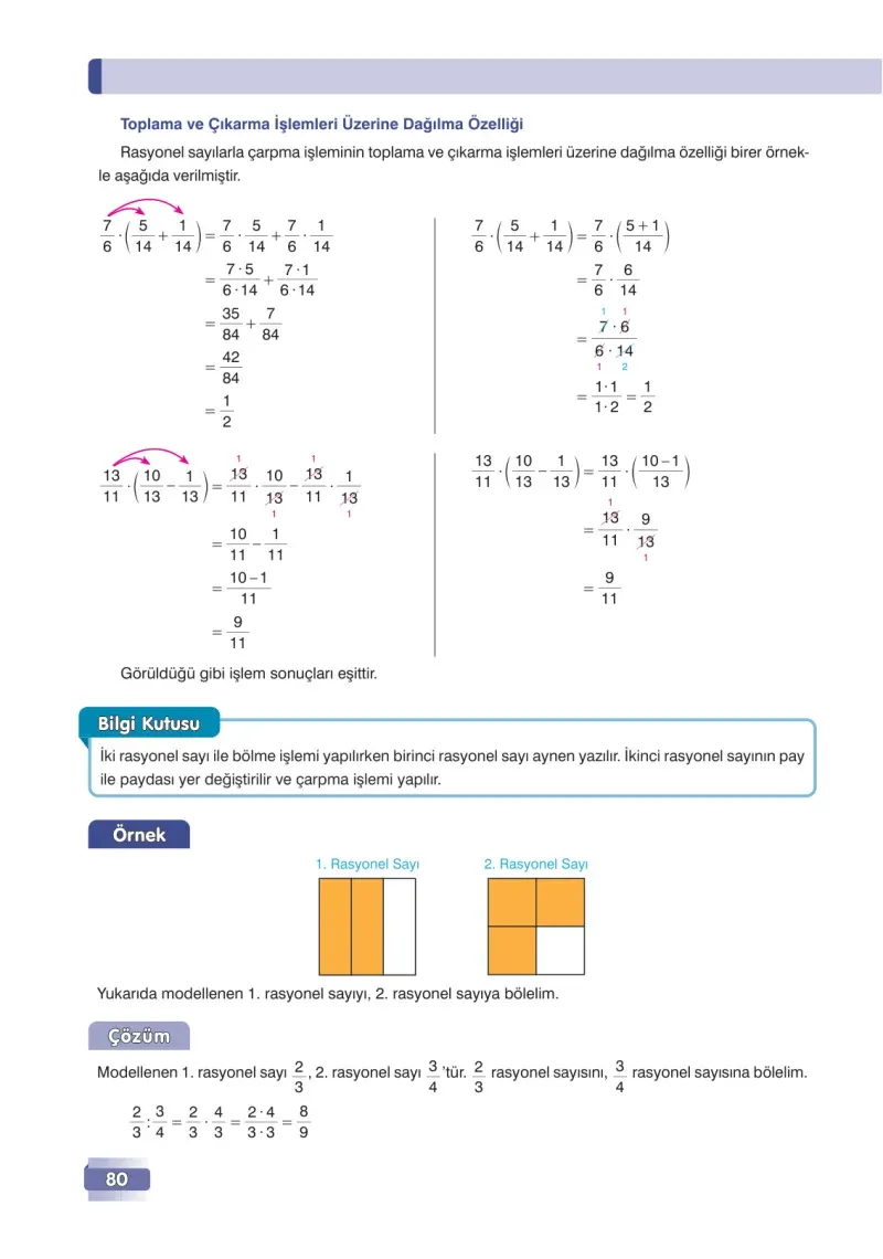 7. Sınıf Matematik Ders Kitabı Cevapları Edat Yayınları Sayfa 80