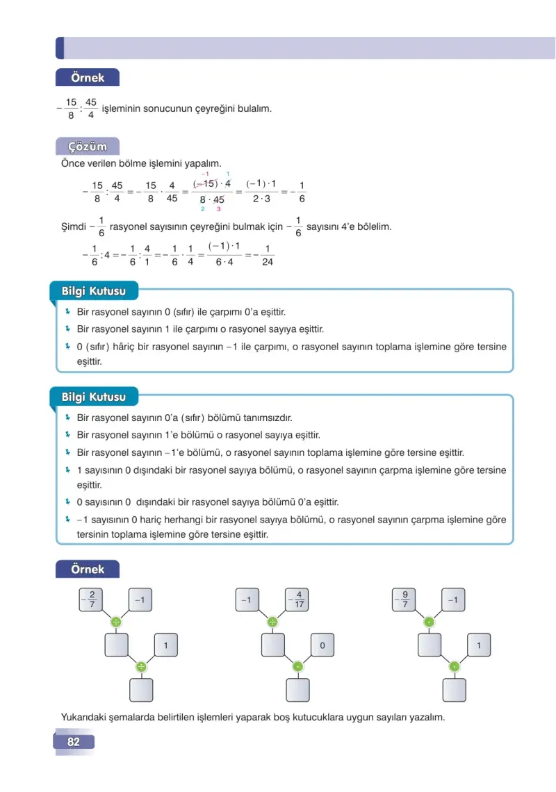 7. Sınıf Matematik Ders Kitabı Cevapları Edat Yayınları Sayfa 82
