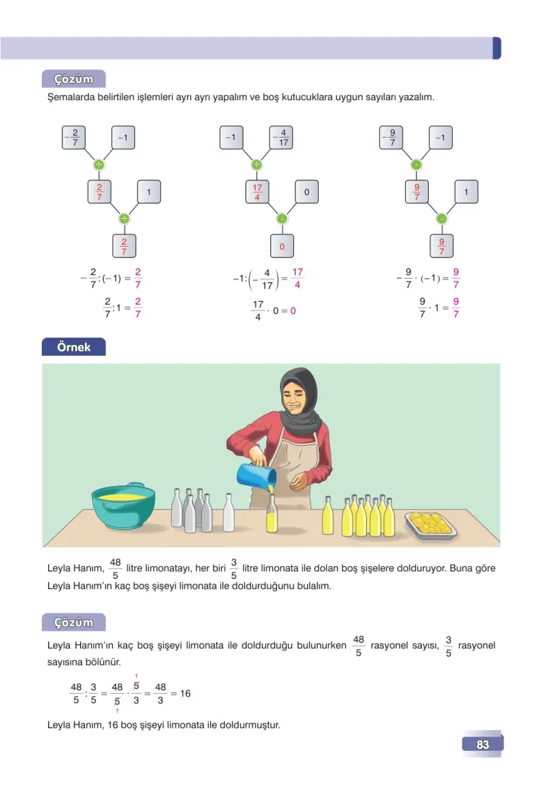 7. Sınıf Matematik Ders Kitabı Cevapları Edat Yayınları Sayfa 83