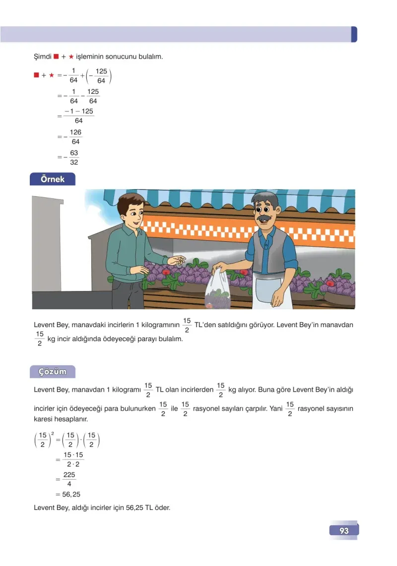 7. Sınıf Matematik Ders Kitabı Cevapları Edat Yayınları Sayfa 93