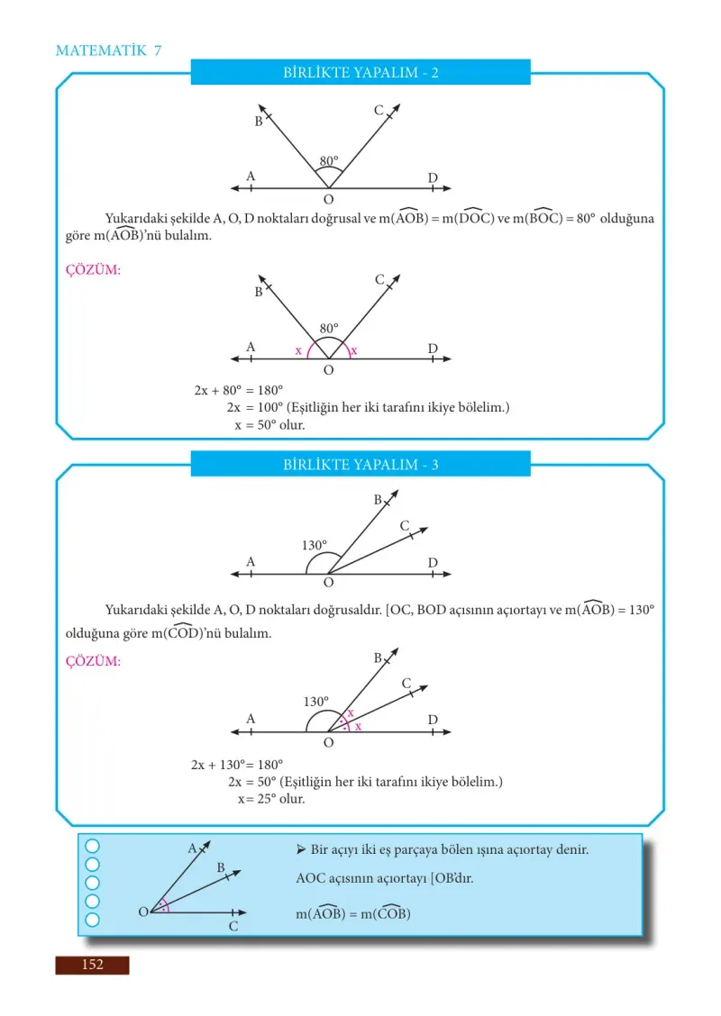7. Sınıf Matematik Ders Kitabı Cevapları Meb Yayınları Sayfa 152