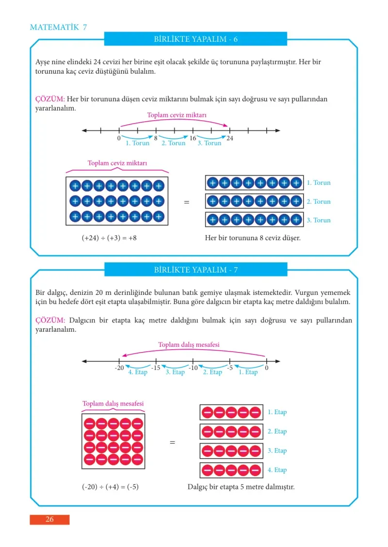 7. Sınıf Matematik Ders Kitabı Cevapları Meb Yayınları Sayfa 26