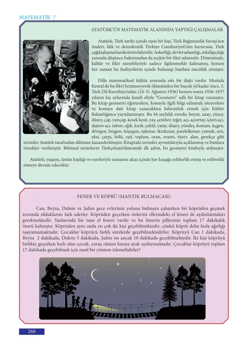 7. Sınıf Matematik Ders Kitabı Cevapları Meb Yayınları Sayfa 266