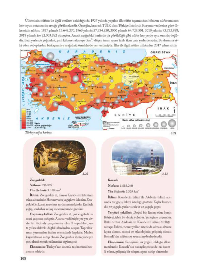 7. Sınıf Sosyal Bilgiler Ders Kitabı Cevapları Ekoyay Yayınları Sayfa 108