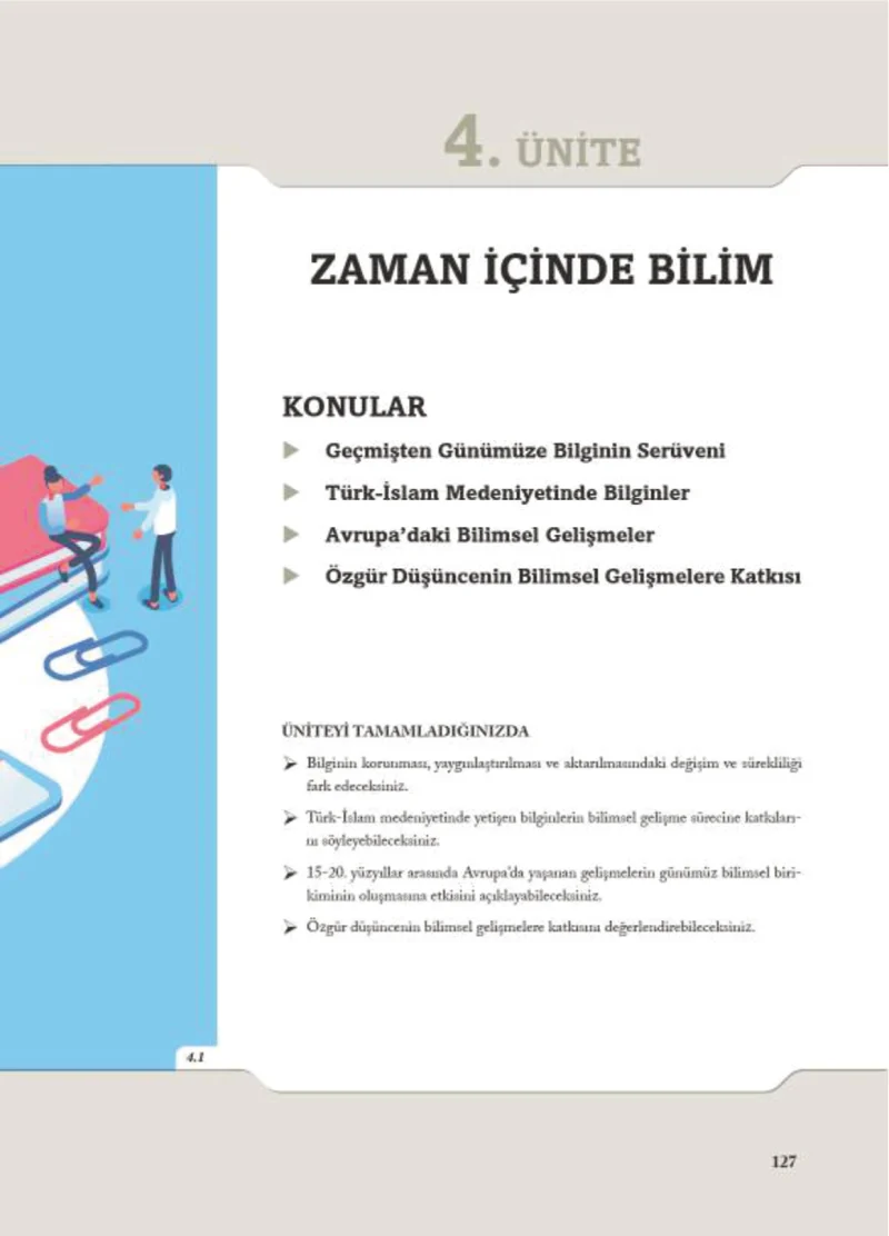 7. Sınıf Sosyal Bilgiler Ders Kitabı Cevapları Ekoyay Yayınları Sayfa 127