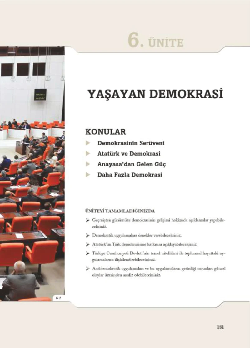7. Sınıf Sosyal Bilgiler Ders Kitabı Cevapları Ekoyay Yayınları Sayfa 181