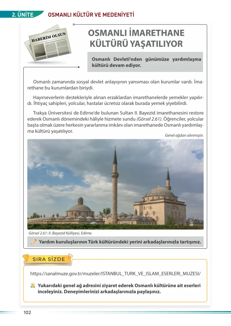 7. Sınıf Sosyal Bilgiler Ders Kitabı Cevapları Meb Yayınları Sayfa 102