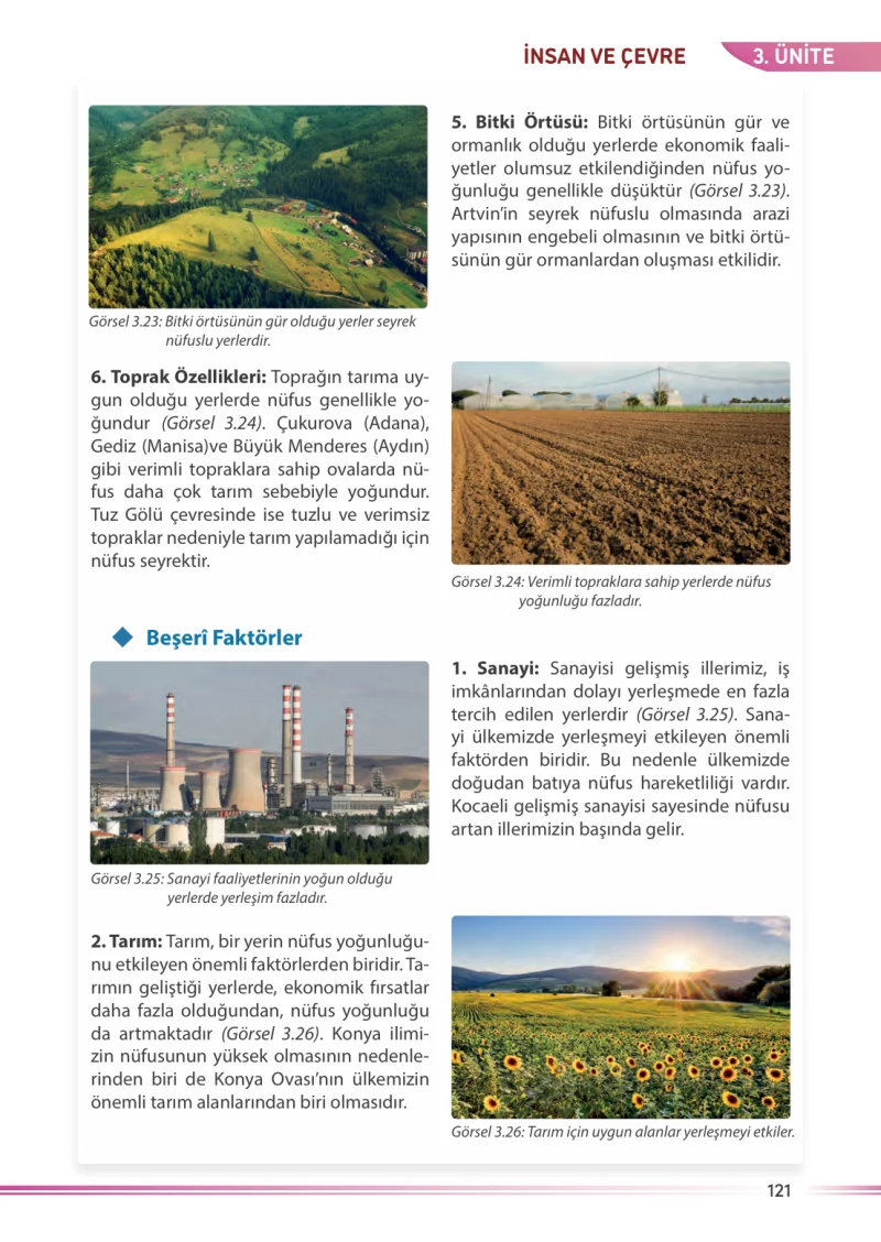 7. Sınıf Sosyal Bilgiler Ders Kitabı Cevapları Meb Yayınları Sayfa 121