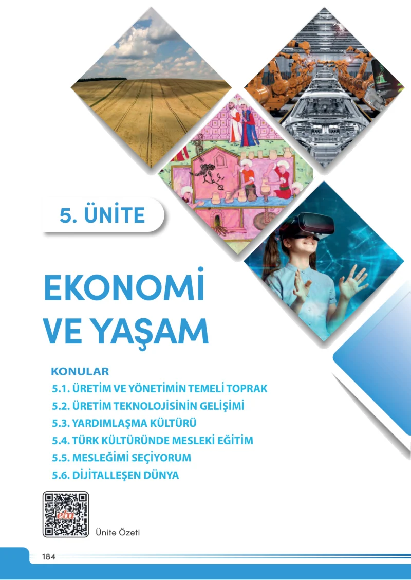 7. Sınıf Sosyal Bilgiler Ders Kitabı Cevapları Meb Yayınları Sayfa 184