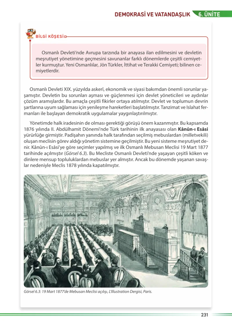 7. Sınıf Sosyal Bilgiler Ders Kitabı Cevapları Meb Yayınları Sayfa 231