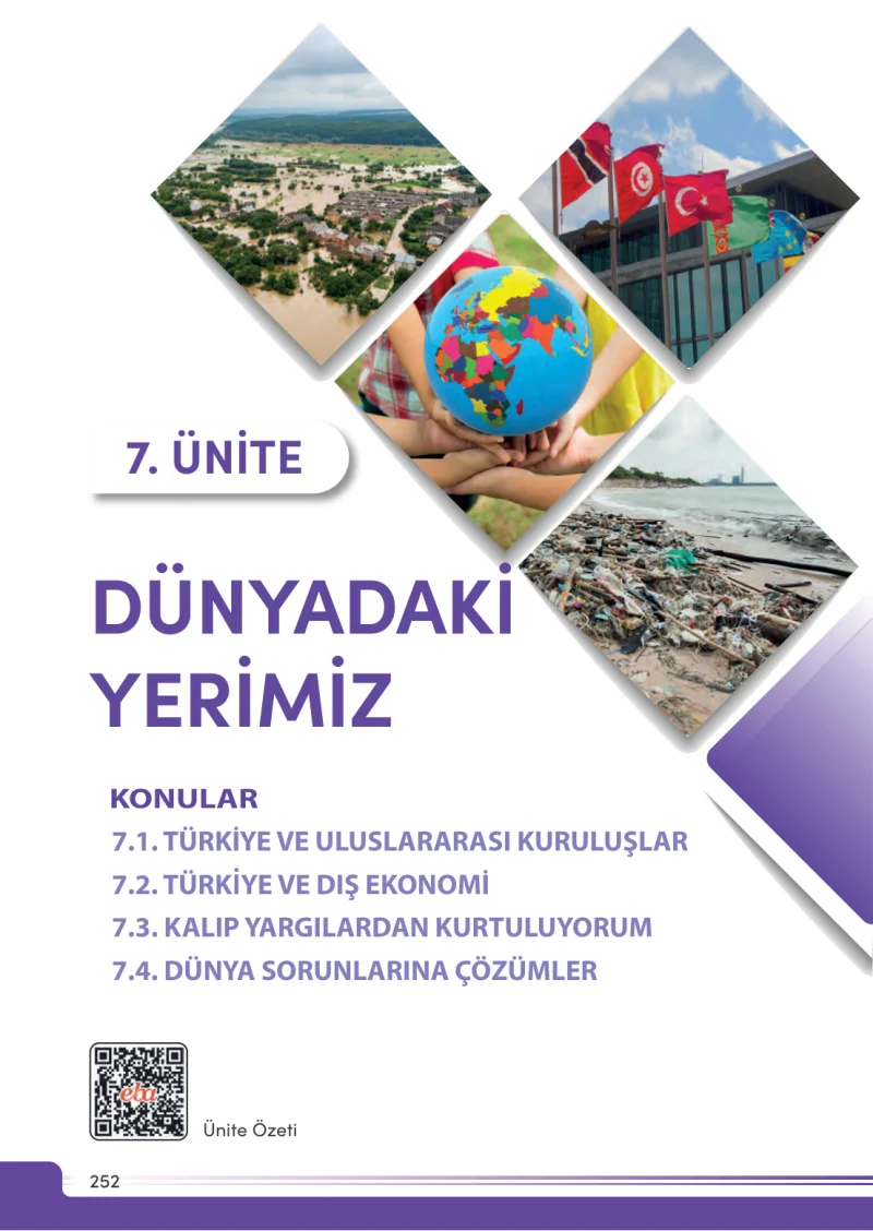 7. Sınıf Sosyal Bilgiler Ders Kitabı Cevapları Meb Yayınları Sayfa 252