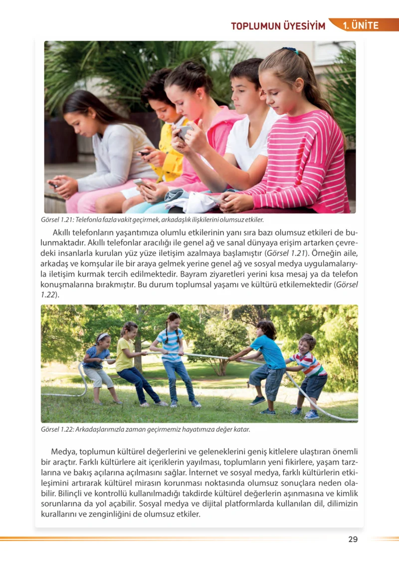 7. Sınıf Sosyal Bilgiler Ders Kitabı Cevapları Meb Yayınları Sayfa 29
