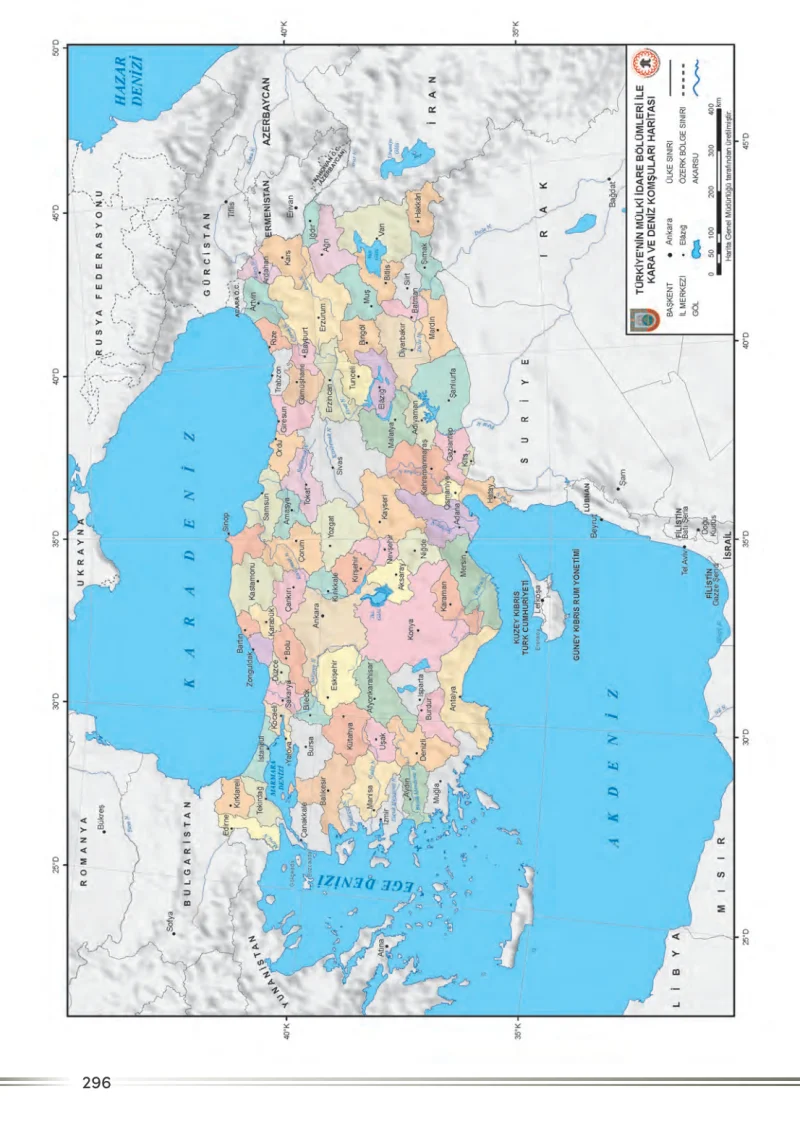 7. Sınıf Sosyal Bilgiler Ders Kitabı Cevapları Meb Yayınları Sayfa 296