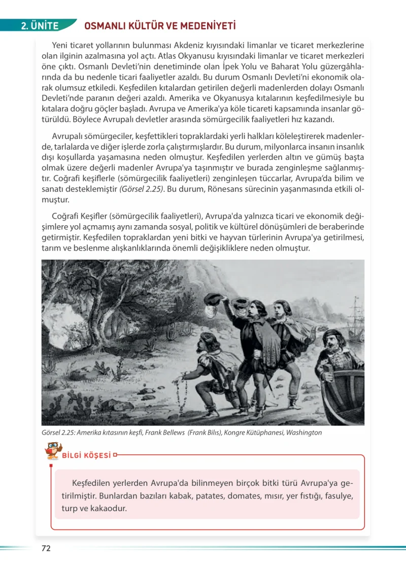 7. Sınıf Sosyal Bilgiler Ders Kitabı Cevapları Meb Yayınları Sayfa 72