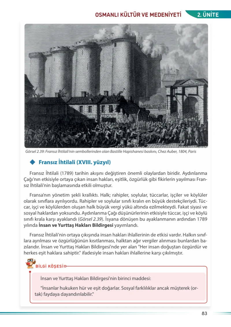 7. Sınıf Sosyal Bilgiler Ders Kitabı Cevapları Meb Yayınları Sayfa 83