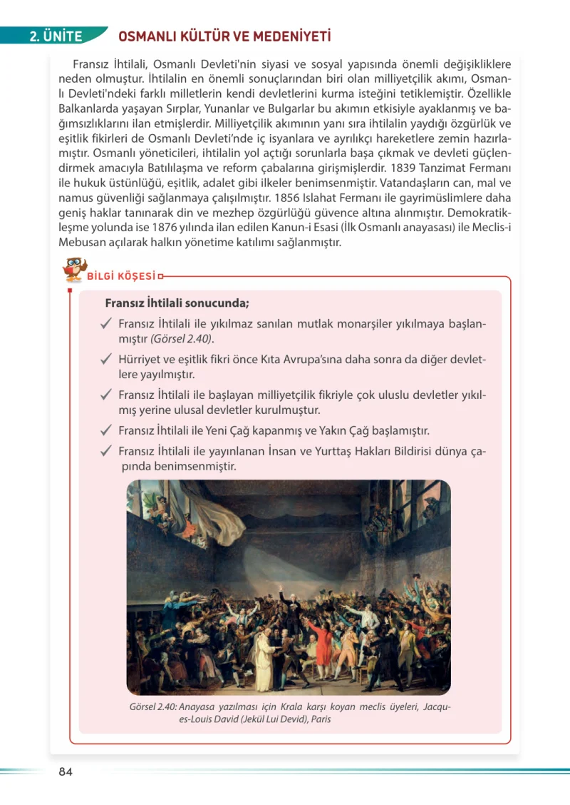 7. Sınıf Sosyal Bilgiler Ders Kitabı Cevapları Meb Yayınları Sayfa 84