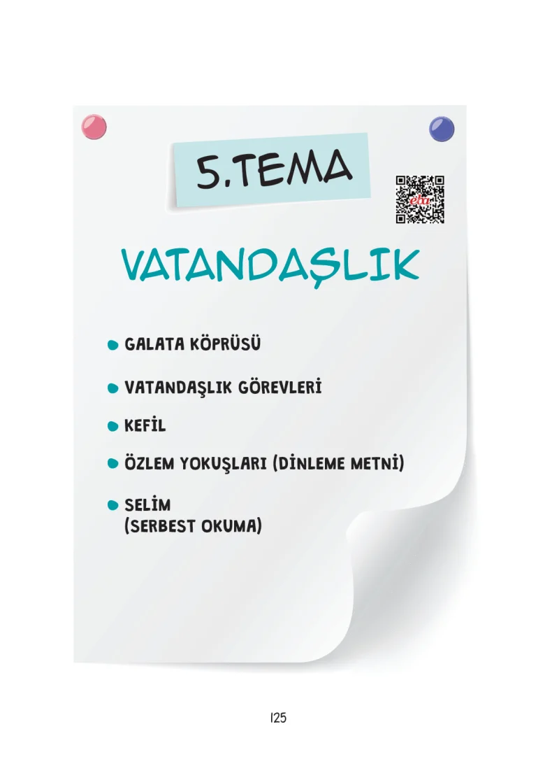 7. Sınıf Türkçe Ders Kitabı Cevapları Dörtel Yayınları Sayfa 125