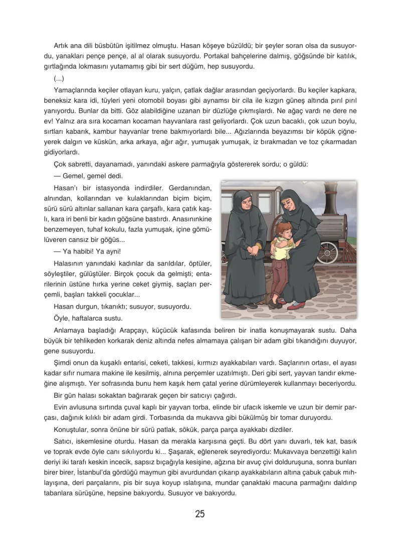 7. Sınıf Türkçe Ders Kitabı Cevapları Dörtel Yayınları Sayfa 25