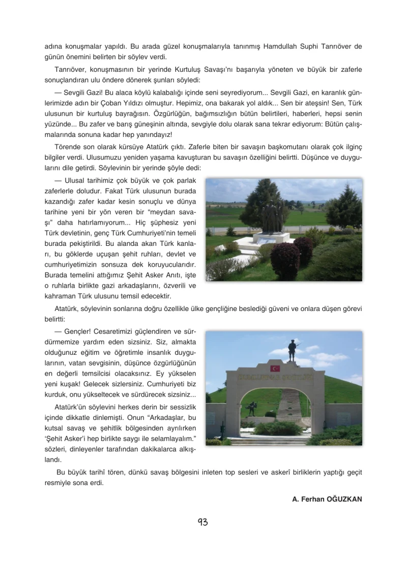 7. Sınıf Türkçe Ders Kitabı Cevapları Dörtel Yayınları Sayfa 93