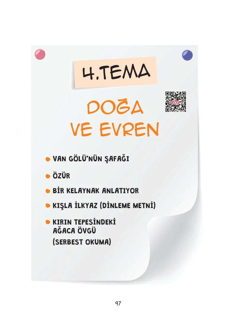 7. Sınıf Türkçe Ders Kitabı Cevapları Dörtel Yayınları Sayfa 97