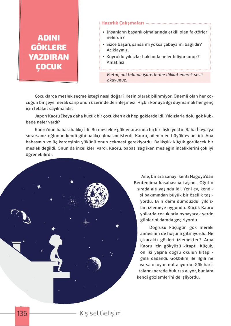 7. Sınıf Türkçe Ders Kitabı Cevapları Meb Yayınları 1. Kitap Sayfa 136