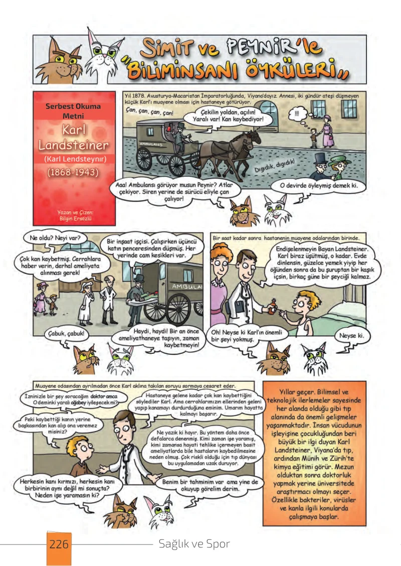 7. Sınıf Türkçe Ders Kitabı Cevapları Meb Yayınları 1. Kitap Sayfa 226