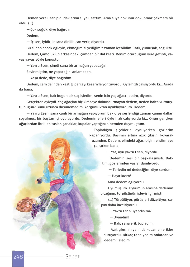 7. Sınıf Türkçe Ders Kitabı Cevapları Meb Yayınları 1. Kitap Sayfa 248