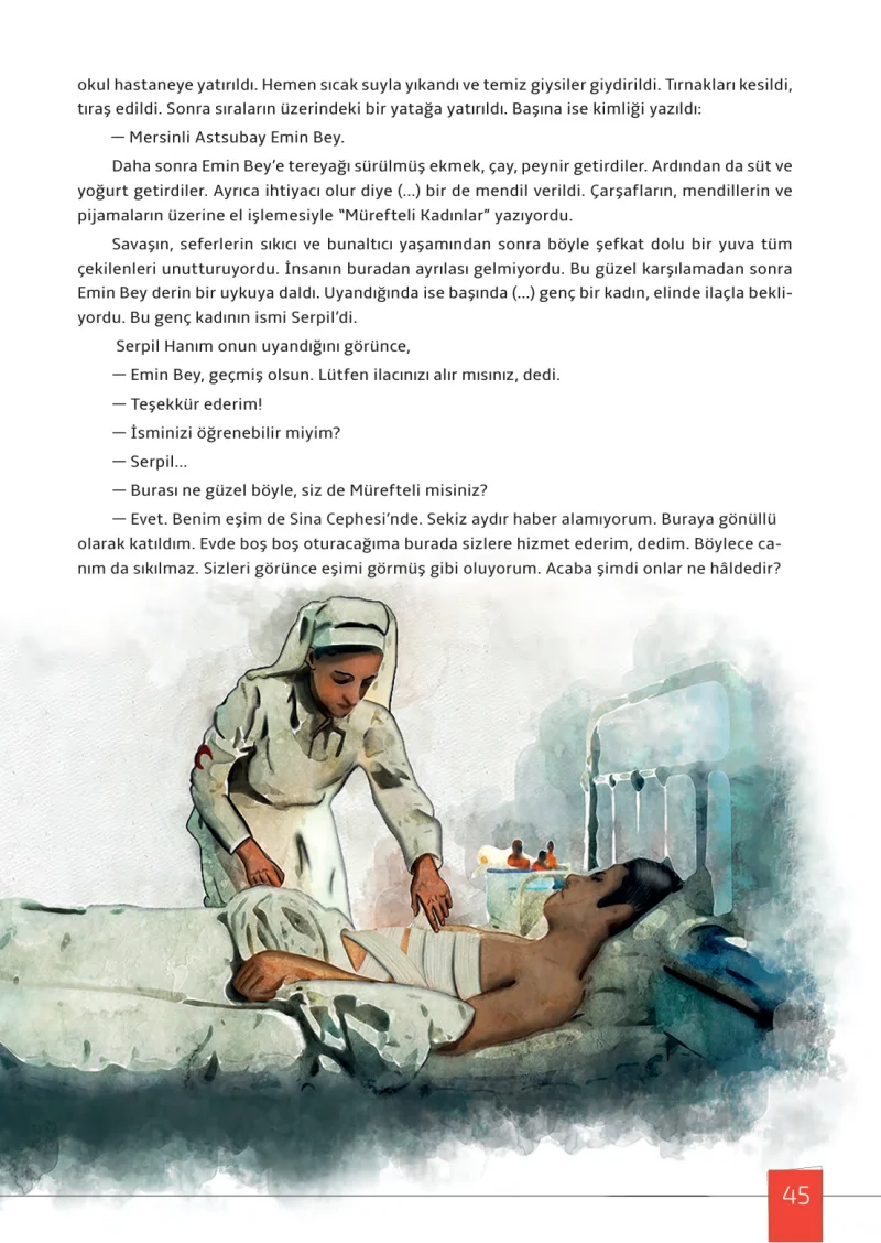 7. Sınıf Türkçe Ders Kitabı Cevapları Meb Yayınları 1. Kitap Sayfa 45