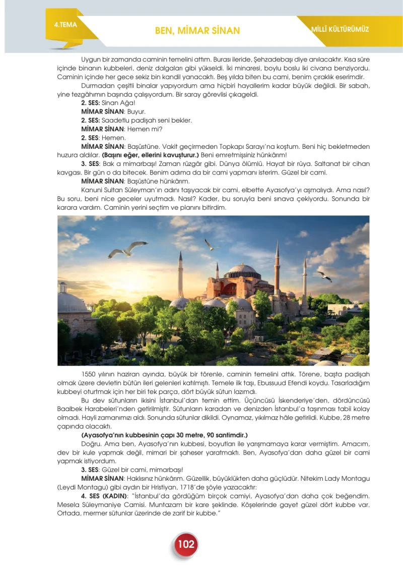 7. Sınıf Türkçe Ders Kitabı Cevapları Meb Yayınları 2. Kitap Sayfa 102