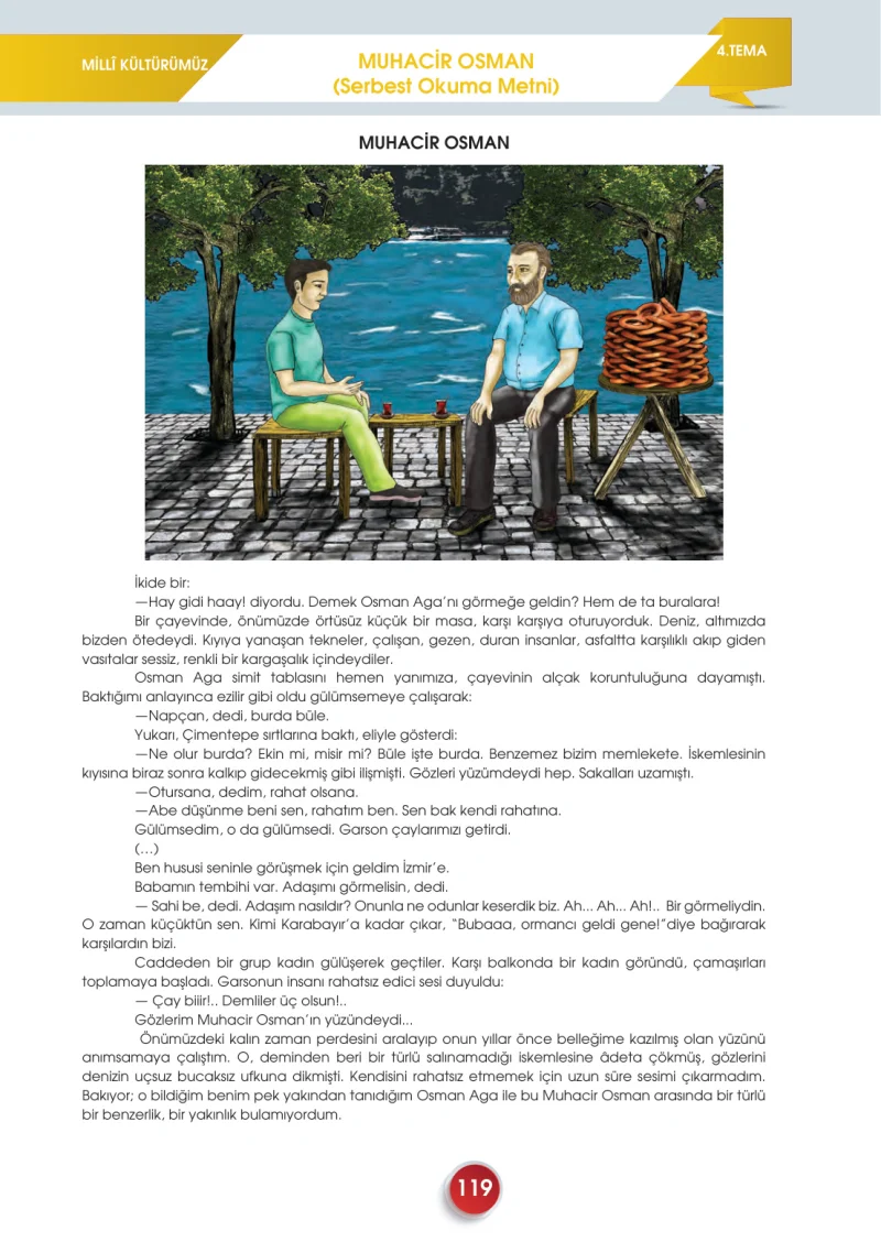7. Sınıf Türkçe Ders Kitabı Cevapları Meb Yayınları 2. Kitap Sayfa 119
