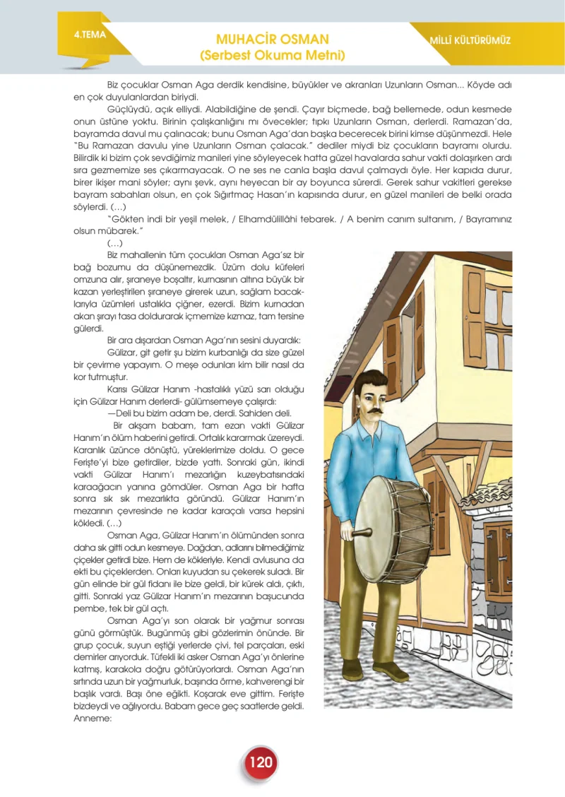 7. Sınıf Türkçe Ders Kitabı Cevapları Meb Yayınları 2. Kitap Sayfa 120