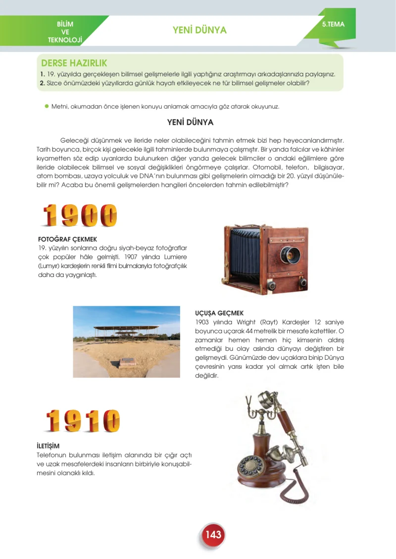 7. Sınıf Türkçe Ders Kitabı Cevapları Meb Yayınları 2. Kitap Sayfa 143