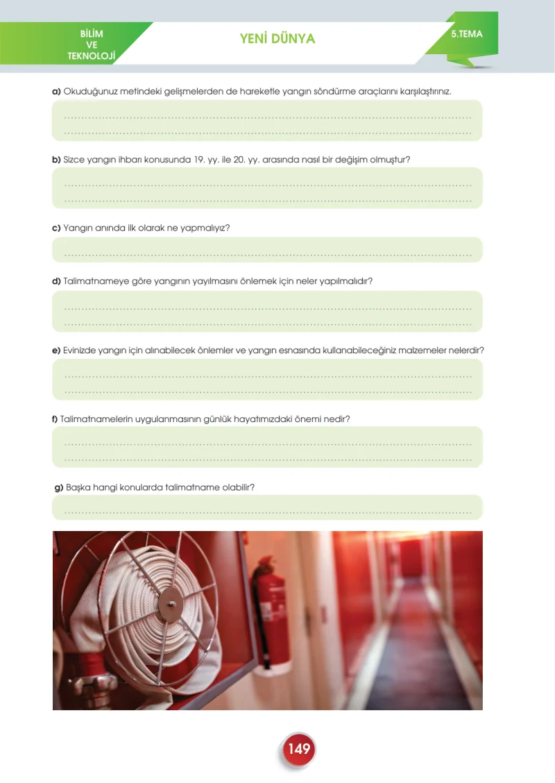 7. Sınıf Türkçe Ders Kitabı Cevapları Meb Yayınları 2. Kitap Sayfa 149
