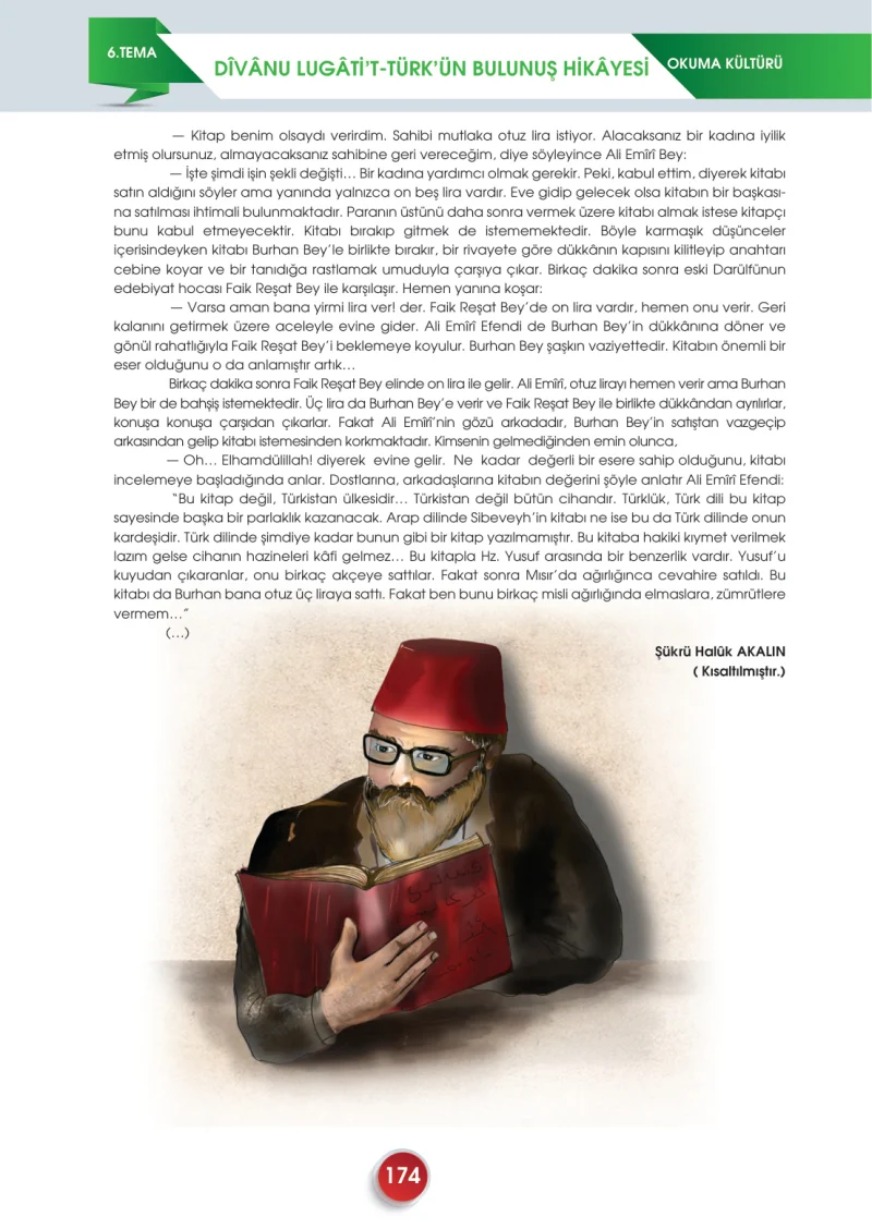 7. Sınıf Türkçe Ders Kitabı Cevapları Meb Yayınları 2. Kitap Sayfa 174