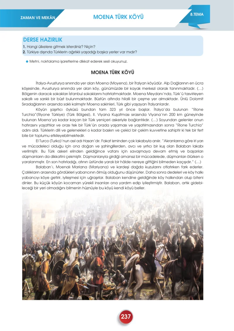 7. Sınıf Türkçe Ders Kitabı Cevapları Meb Yayınları 2. Kitap Sayfa 237