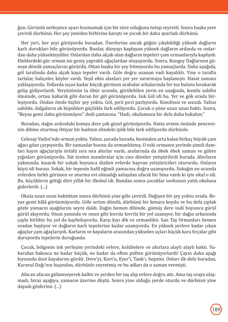 7. Sınıf Türkçe Ders Kitabı Cevapları Meb Yayınları Sayfa 189