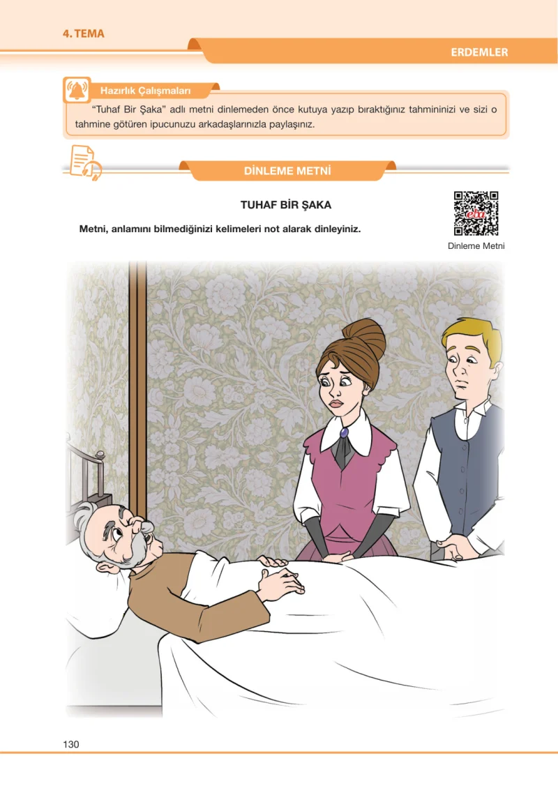 7. Sınıf Türkçe Ders Kitabı Cevapları Özgün Yayınları Sayfa 130