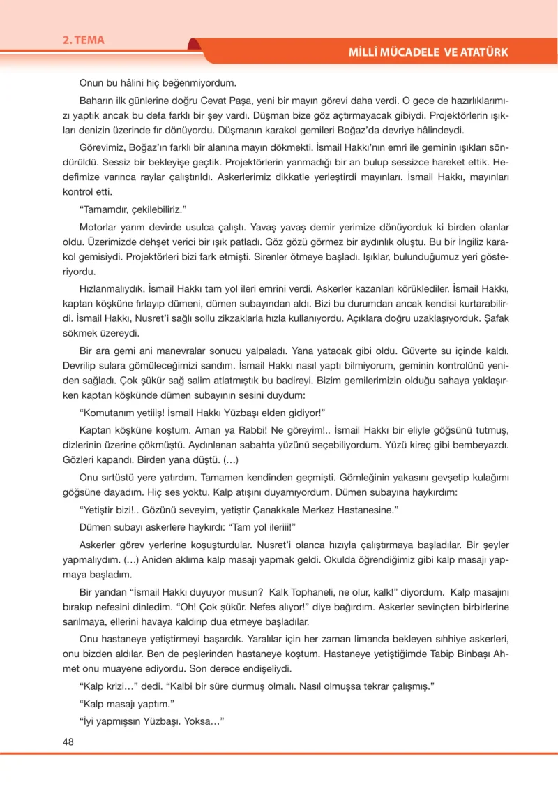 7. Sınıf Türkçe Ders Kitabı Cevapları Özgün Yayınları Sayfa 48