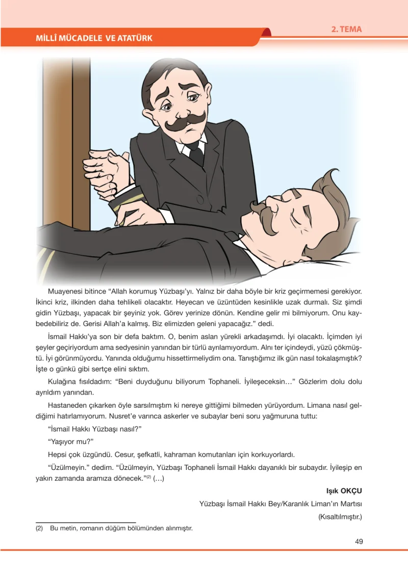 7. Sınıf Türkçe Ders Kitabı Cevapları Özgün Yayınları Sayfa 49