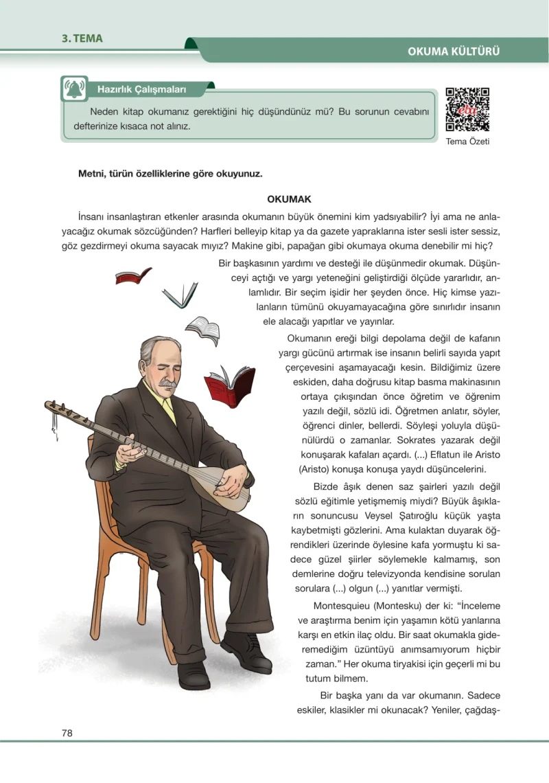 7. Sınıf Türkçe Ders Kitabı Cevapları Özgün Yayınları Sayfa 78