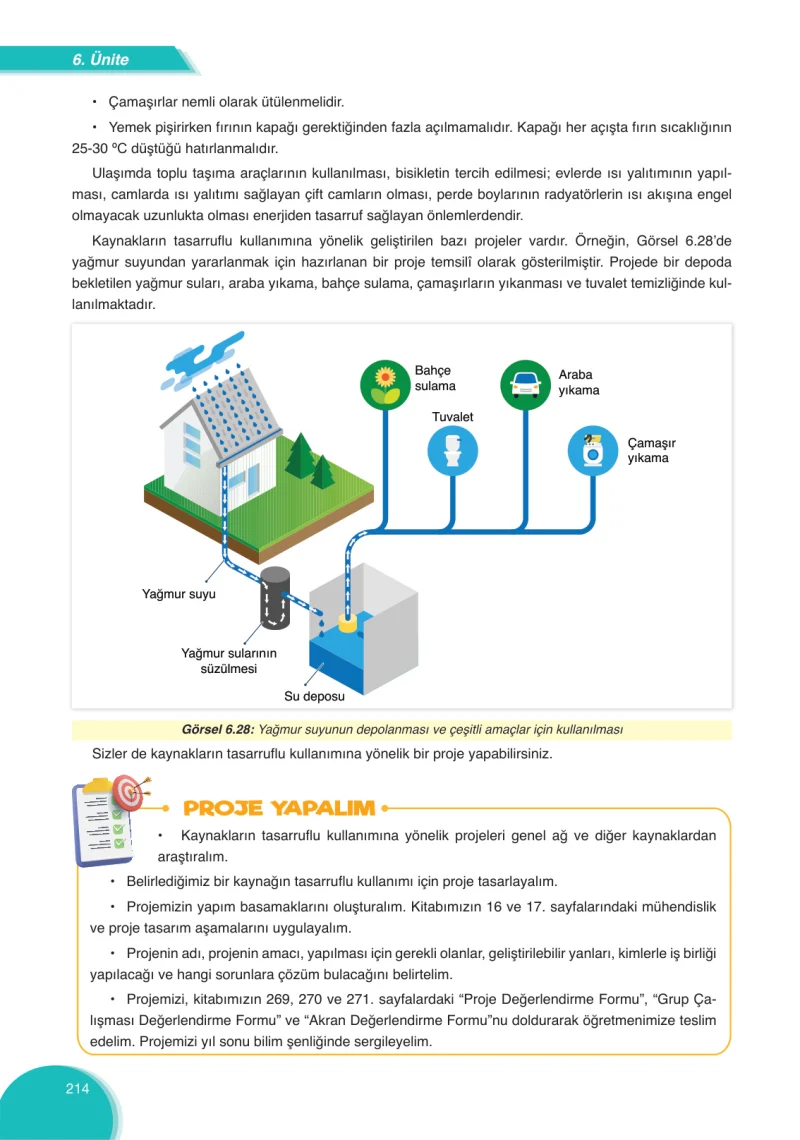 8. Sınıf Fen Bilimleri Ders Kitabı Cevapları Ata Yayınları Sayfa 214