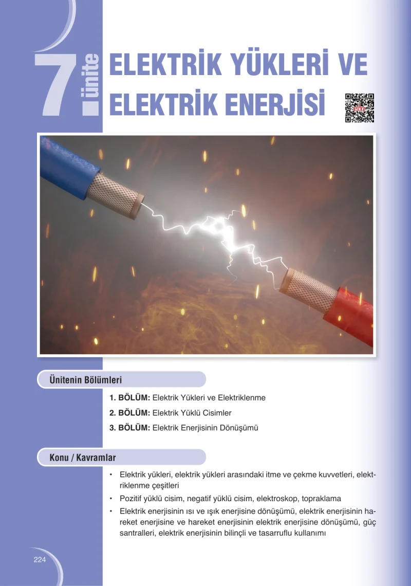 8. Sınıf Fen Bilimleri Ders Kitabı Cevapları Ata Yayınları Sayfa 224